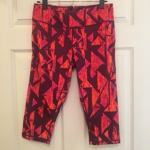 Zella patterned exercise leggings